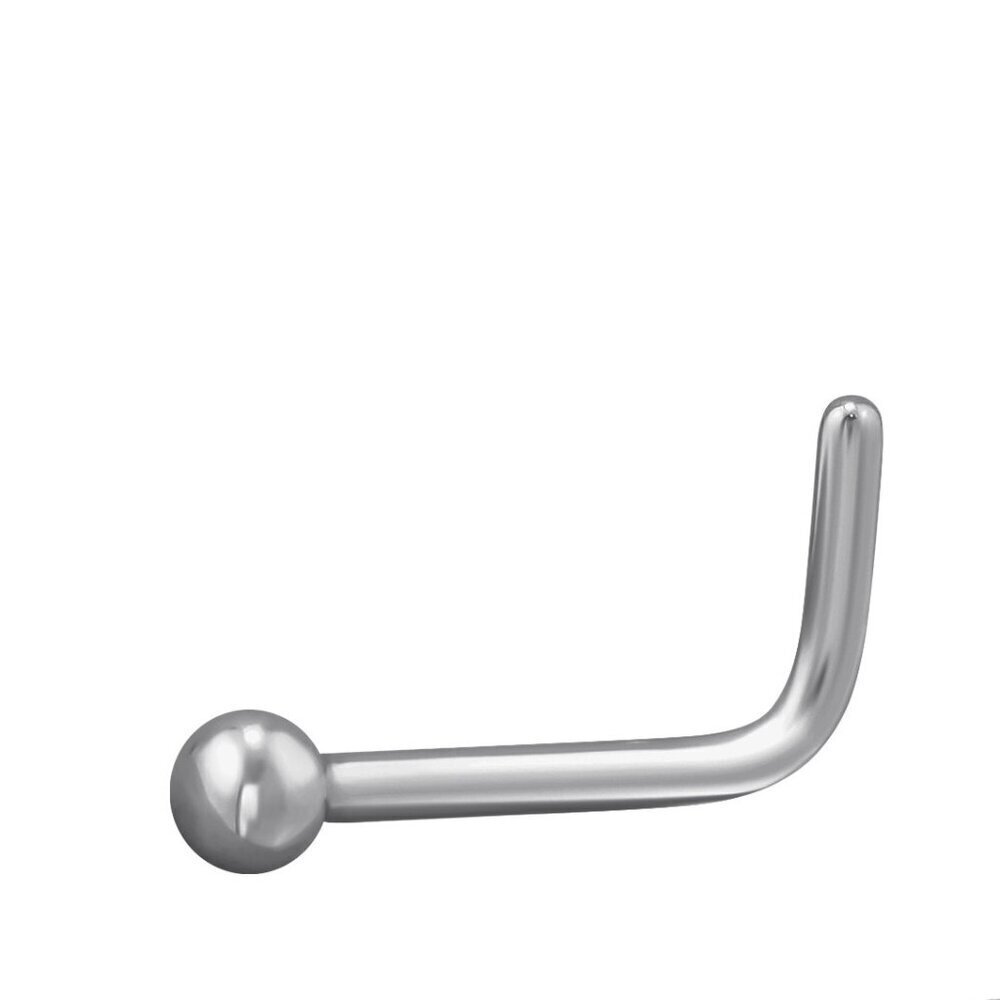 Titanium Ball Nose Ring 2mm | Hypoallergenic Stud
